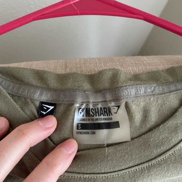 Gymshark Green Floral Crop Top - Picture 3 of 6